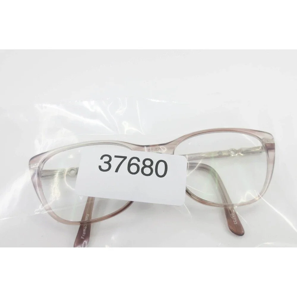 CM 202243 Blush Cat Eye Eyeglasses Frames 53-18-140 Pink Translucent Women